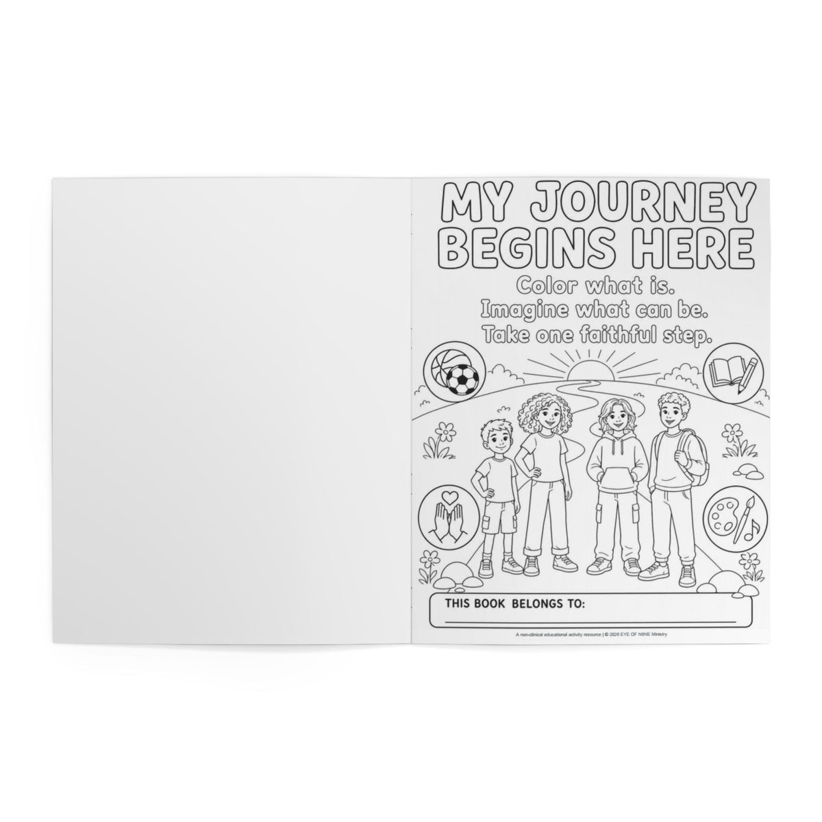 Right Now & Rising Coloring Book
