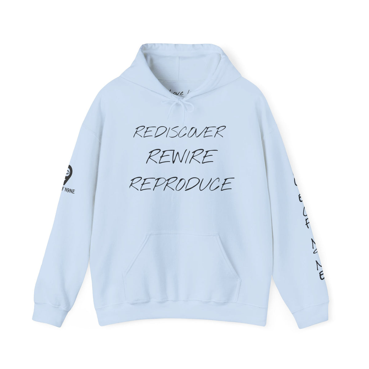 TRIPLE "RE" Hooded Sweatshirt