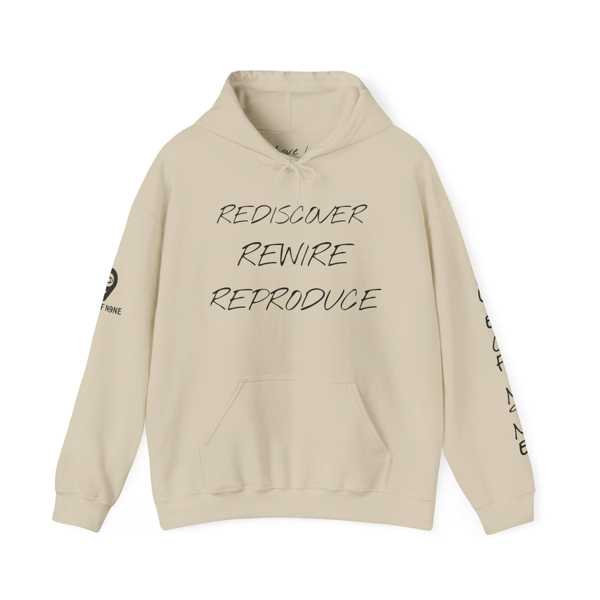 TRIPLE "RE" Hooded Sweatshirt