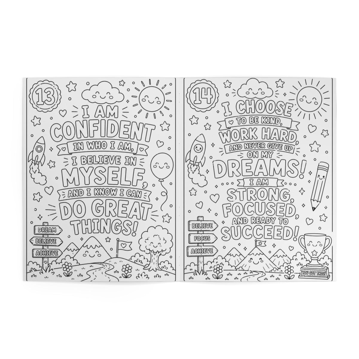 Youth Champion Coloring Book