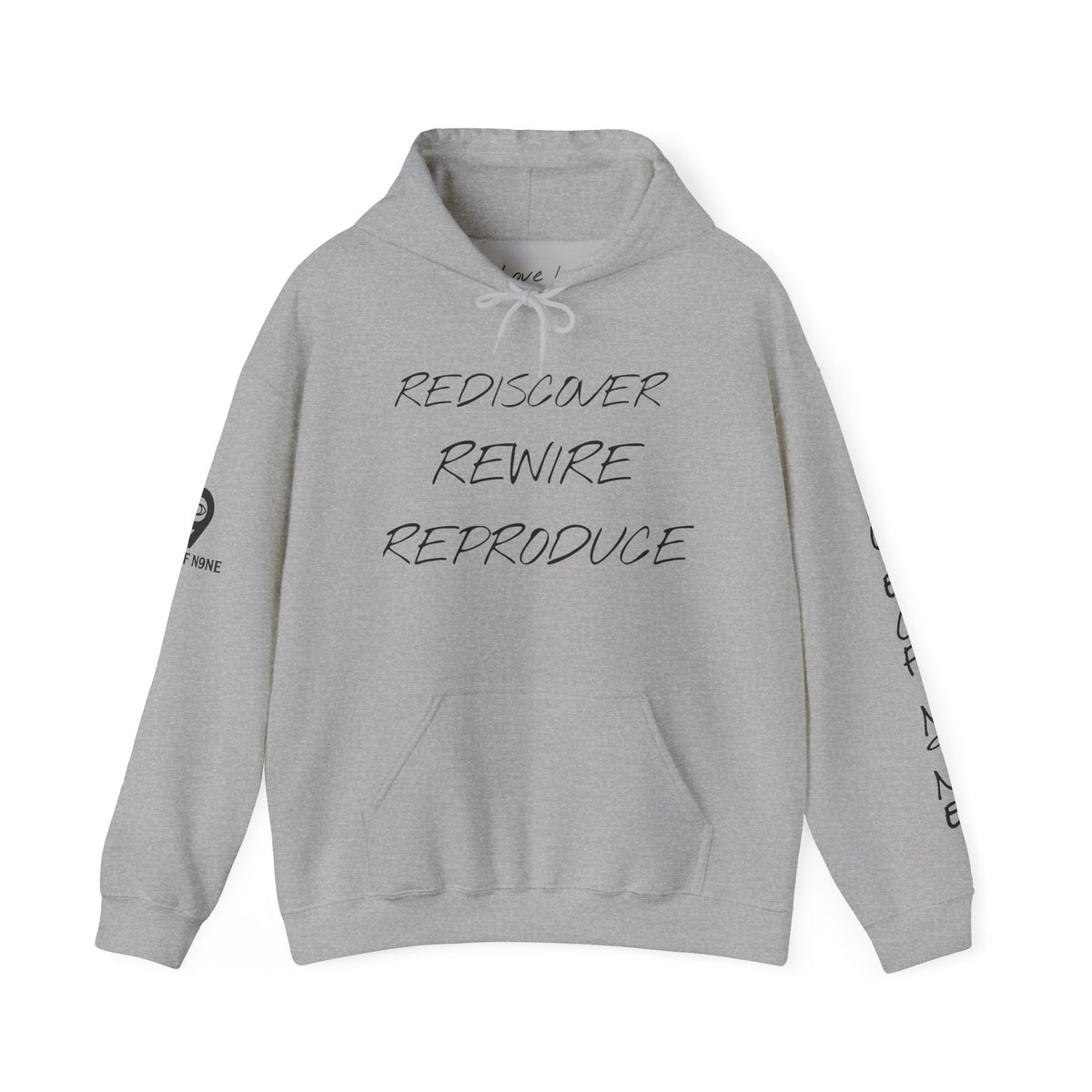 TRIPLE "RE" Hooded Sweatshirt